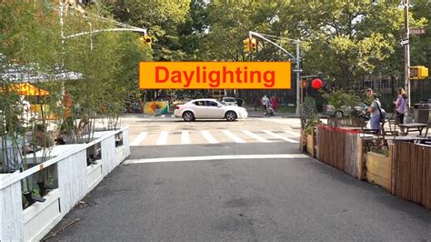 Daylighting & How NYC's Street Dining Has Helped Achieve More Intersection Visibility - YouTube