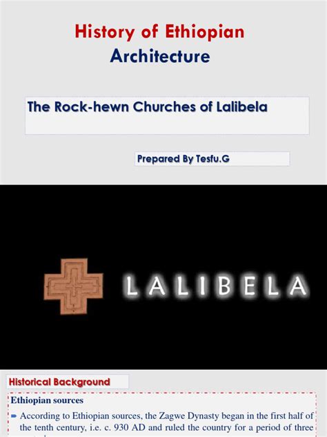 Lalibela Architecture I & 2 | PDF | Architectural Design | Architecture