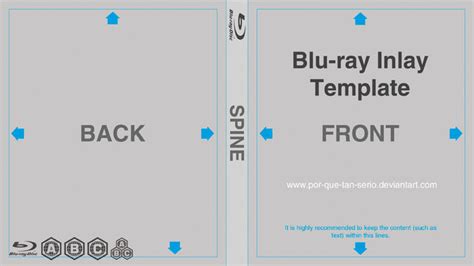 Blu-ray Inlay Template PSD by por-que-tan-serio on DeviantArt