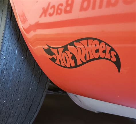 Hot Wheels Racing Vinyl Decal Sticker Set of 2 - (2"x7") | eBay