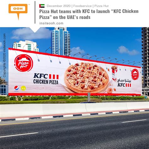 Pizza Hut teams with KFC to launch “KFC Chicken Pizza”on the roads of ...