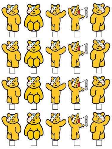 7 best Pudsey Bear images on Pinterest | Bear cupcakes, Cake tutorial and Children in need cakes