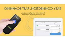 Nadamoo Bur3076 3-in-1 Wireless Bluetooth Barcode Scanner