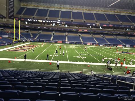 Alamodome Section 115 - UTSA Football - RateYourSeats.com