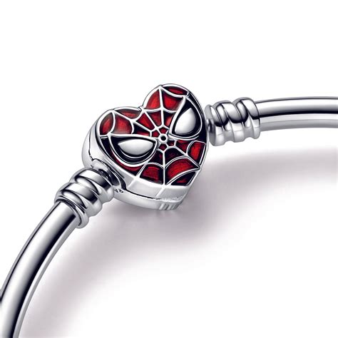 Pandora Moments Marvel Spider-Man Mask Clasp Bangle