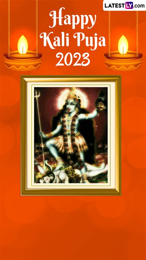 Kali Puja 2023 Wishes, WhatsApp Greetings and Images for Shyama Puja ...