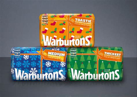 Warburtons unveil Christmas-themed wax wrapped loaves with Smith & Milton
