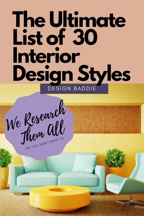 the ultimate list of 30 interior design styles we research them all so ...