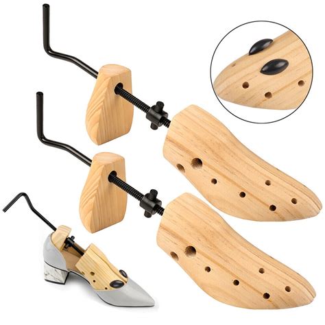 Wooden Shoe Trees Stretcher Expander - Perfect Fit & Pain Relief - Walmart.com