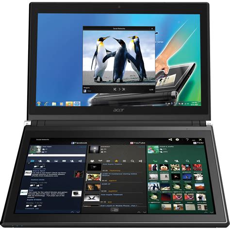 Acer Iconia-6120 14" Dual-Screen Touchbook Laptop LX.RF702.052