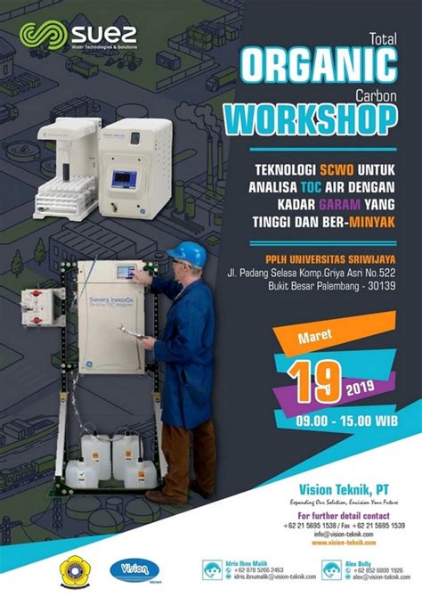 Workshop Total Organic Carbon Analysis V | Vision Teknik