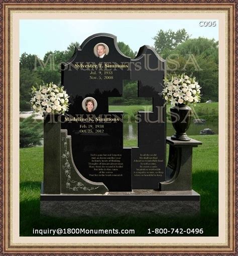 Image result for modern funerary memorials | Headstones, Tombstone ...