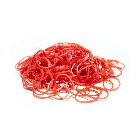 Rubber Bands #12 - Red (1/4 lbs bag)