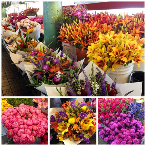 Pike Place Market flowers • a farmgirl's dabbles