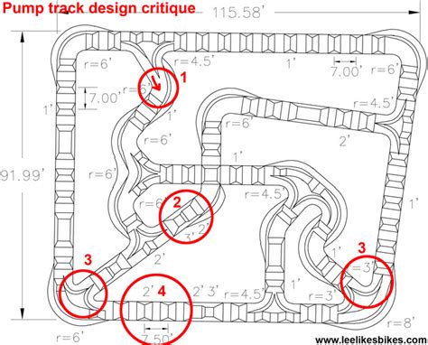 Pump track design critique #1 - Lee Likes Bikes