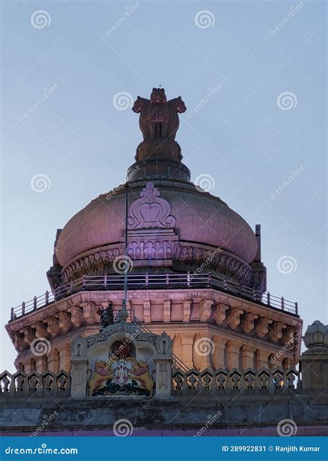 Vidhana soudha stock image. Image of city, show, historic - 289922831