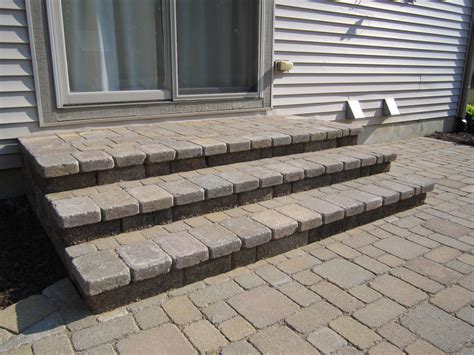 Raised Pavers Patio is Redesigned to be more Functional | Patio, Cost of bricks, Patio stairs