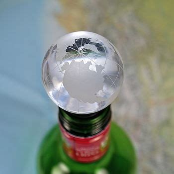 Globe Bottle Stopper | Bottle stoppers, Wine stoppers, Bottle