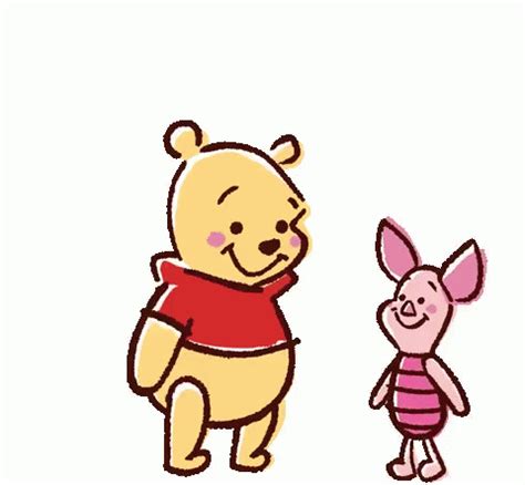 Winnie The Pooh Piglet GIF - WinnieThePooh Piglet Hugs - Discover & Share GIFs