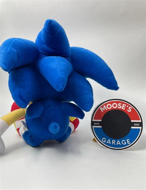 Sonic the Hedgehog Plush Sonic Blue 12" Stuffed SEGA Licensed Toy | #4621264297