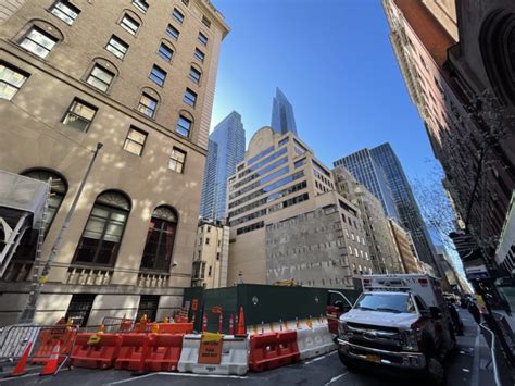 Excavation Begins at 10 West 55th Street in Midtown, Manhattan - New York YIMBY