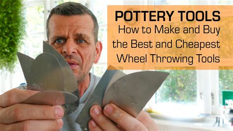 4. Pottery Tools - Tips for Wheel Throwing Tools - YouTube