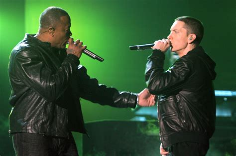 Dr Dre Posts Eminem Video, Asks Who Could Battle Marshall Mathers ...