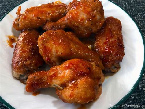Best Honey BBQ Chicken Wings! - Teachable Mommy