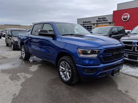 2019 Ram 1500 Sport, Crew Cab, upgraded with K02's, Blue Streak Pearl - I absolutely love this ...