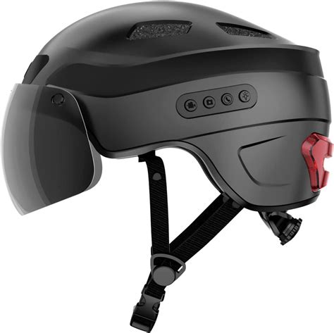 Smart helmet with bluetooth and led camera for bike and scooter - Urban ...