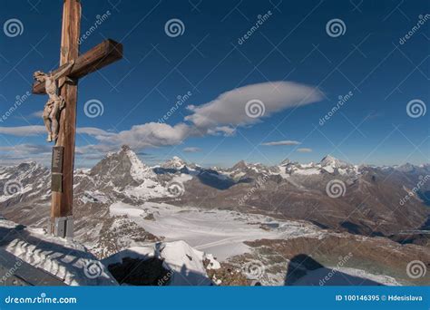 MATTERHORN GLACIER PARADISE, SWITZERLAND - OCTOBER 27, 2015 ...