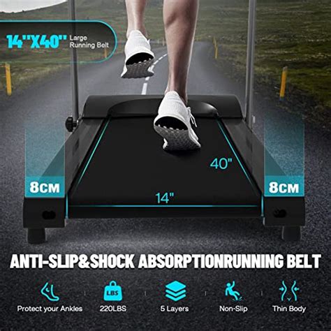 Home Foldable Treadmill with Incline, Folding Treadmill for Home ...