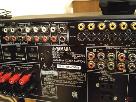 Yamaha 7.1 HDMI Home Theater Receiver RX-V661 Photo #2007546 - UK Audio Mart