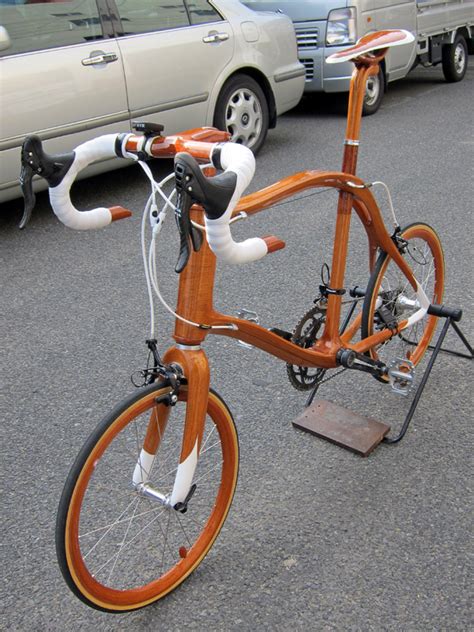 SANOMAGIC Wooden Bicycle: Mahogany Mini Wheel Bike | GoGoGreen - Sustainable Design Innovation ...