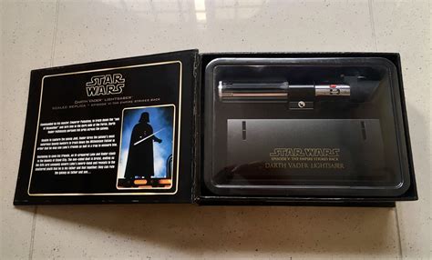 Star Wars Master Replicas ESB Darth Vader Lightsaber 0.45 Scaled Replica MIB, Toys & Games ...