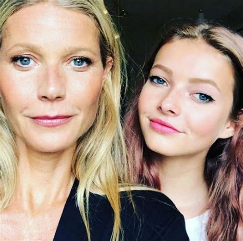 Gwyneth Paltrow Poses With Mini-Me Daughter Apple In Rare Photo