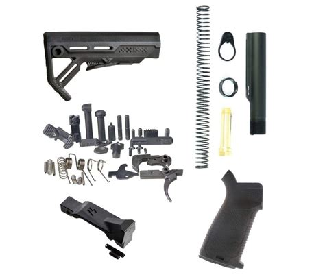 Strike Industries AR-15 Enhanced Lower Build Kit for .223/5.56 - Black - AR15Discounts