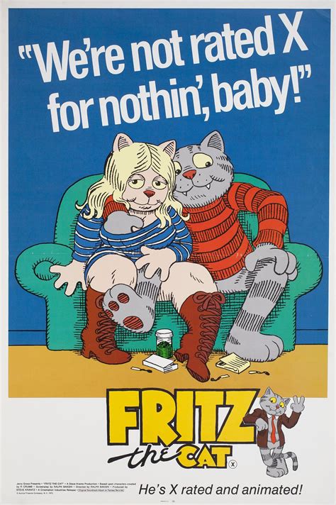 Fritz the Cat 1972 U.S. Poster - Posteritati Movie Poster Gallery