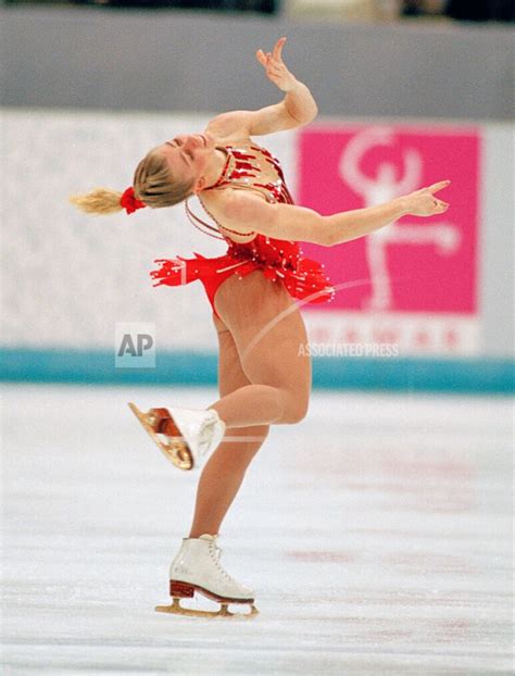 Tonya Harding performing her technical program during the XVll Winter ...