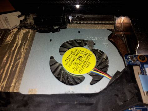 noise - Rattling laptop fan after applying compressed air - Super User