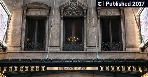 The Hudson Theater Is Back on Broadway - The New York Times