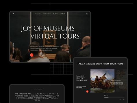 Museum Virtual Exhibit Tour - Digital Design Now