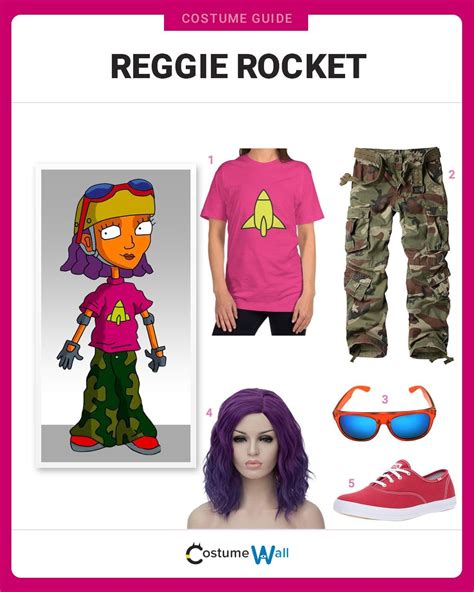 Dress Like Reggie Rocket Costume | Halloween and Cosplay Guides