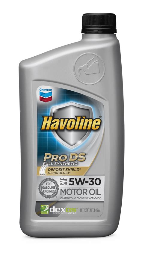 Chevron Havoline ProDS Synthetic Motor Oil 5W30, 1 QT - Walmart.com ...