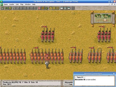 The Great Battles of Alexander Screenshots for Windows - MobyGames