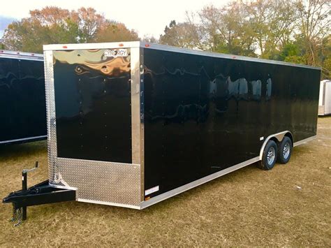 24’ VNOSE ENCLOSED TRAILER | Big Enclosed Trailers