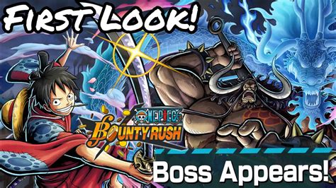 First Look at DRAGON KAIDO BOSS BATTLE! Luffytaro vs Kaido! | One Piece Bounty Rush (OPBR) - YouTube