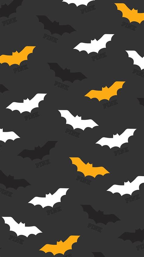 Batty, bats, black, halloween, orange, pink, scary, HD phone wallpaper ...