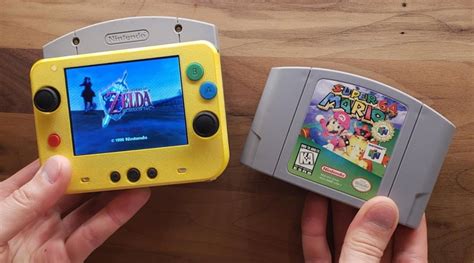 Console Modder Creates The Smallest, Most Portable Nintendo 64 Handheld ...