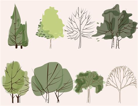 Vector Trees for Architecture Drawings